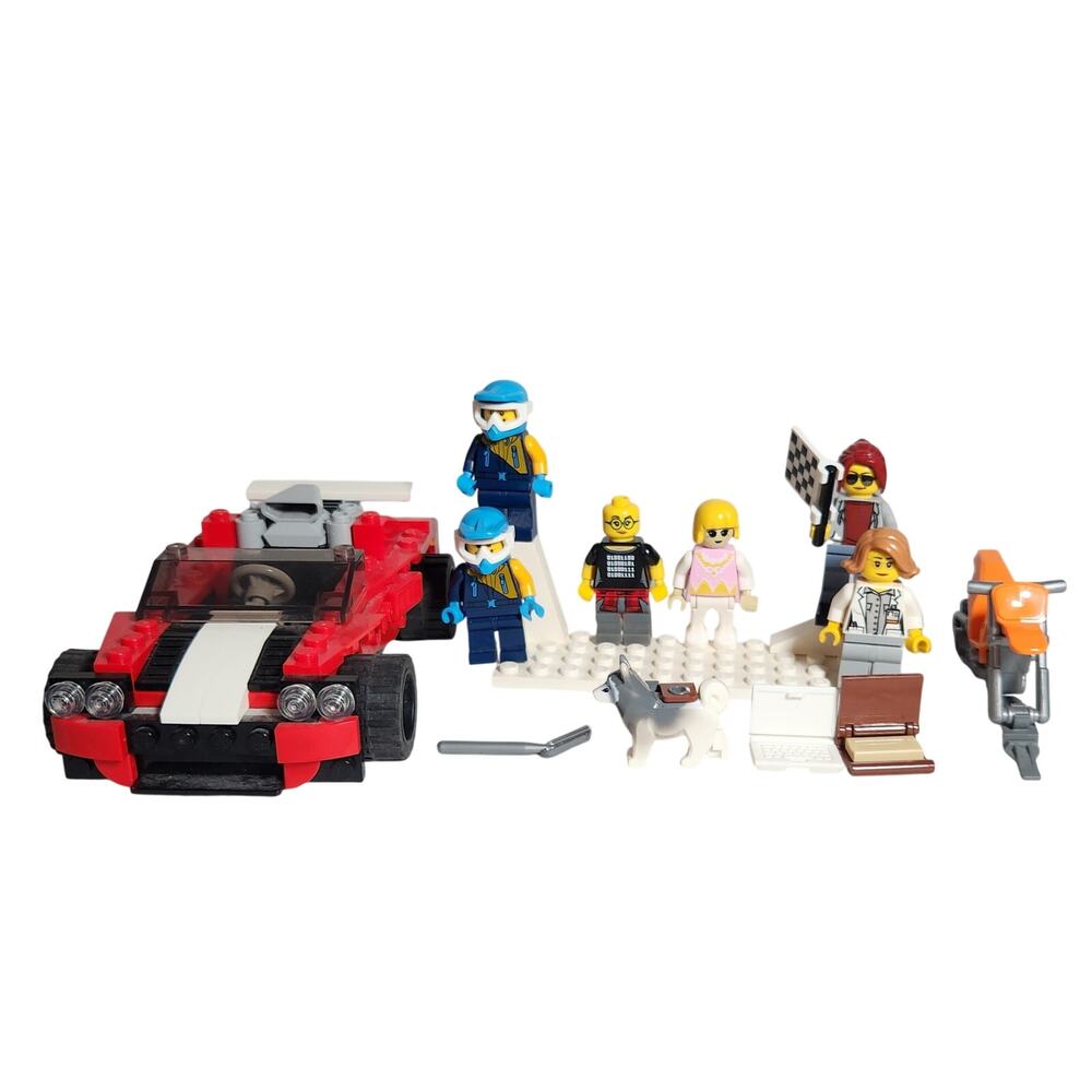 Lego Minifigures, Vehicles, & Accessories Lot of 13 Pre-owned